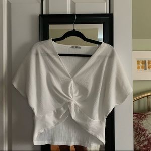 🤍🤍WHITE ZARA BLOUSE🤍🤍